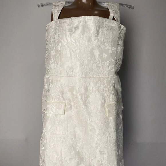 Amanda Uprichard Women’s “Bethany” Jacquard Romper Mini Dress - Picture 1 of 8